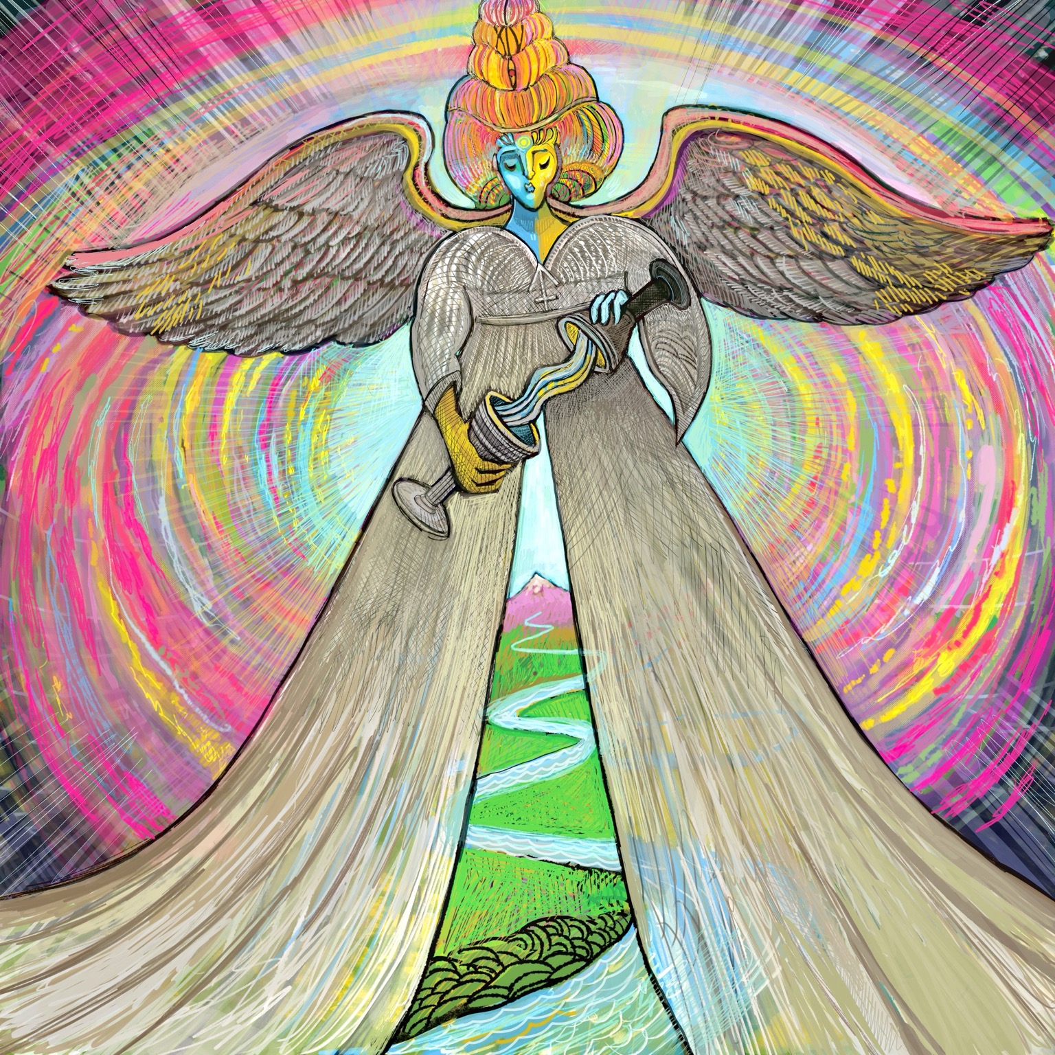 Temperance from The Insight Tarot Deck