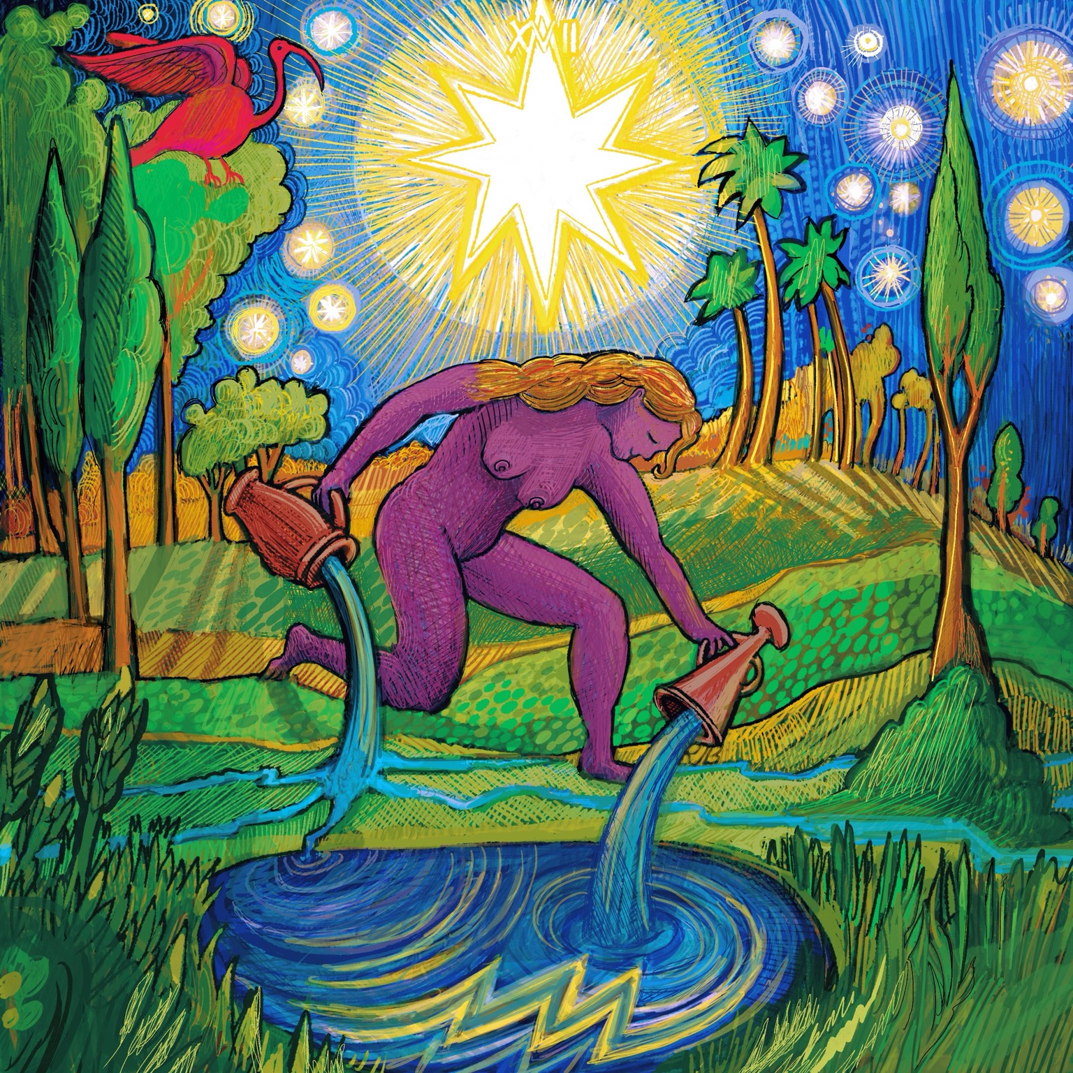 The Star from The Insight Tarot Deck