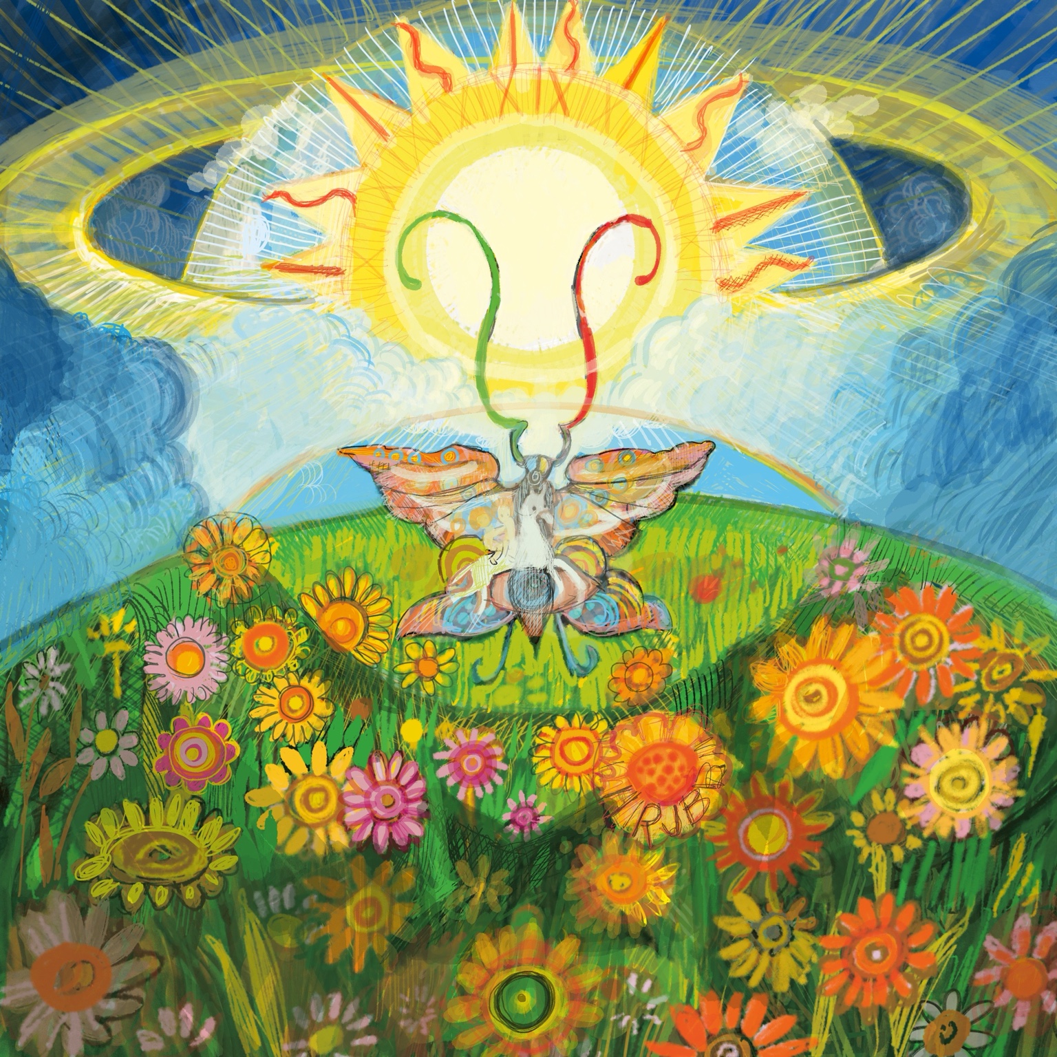 The Sun from The Insight Tarot Deck