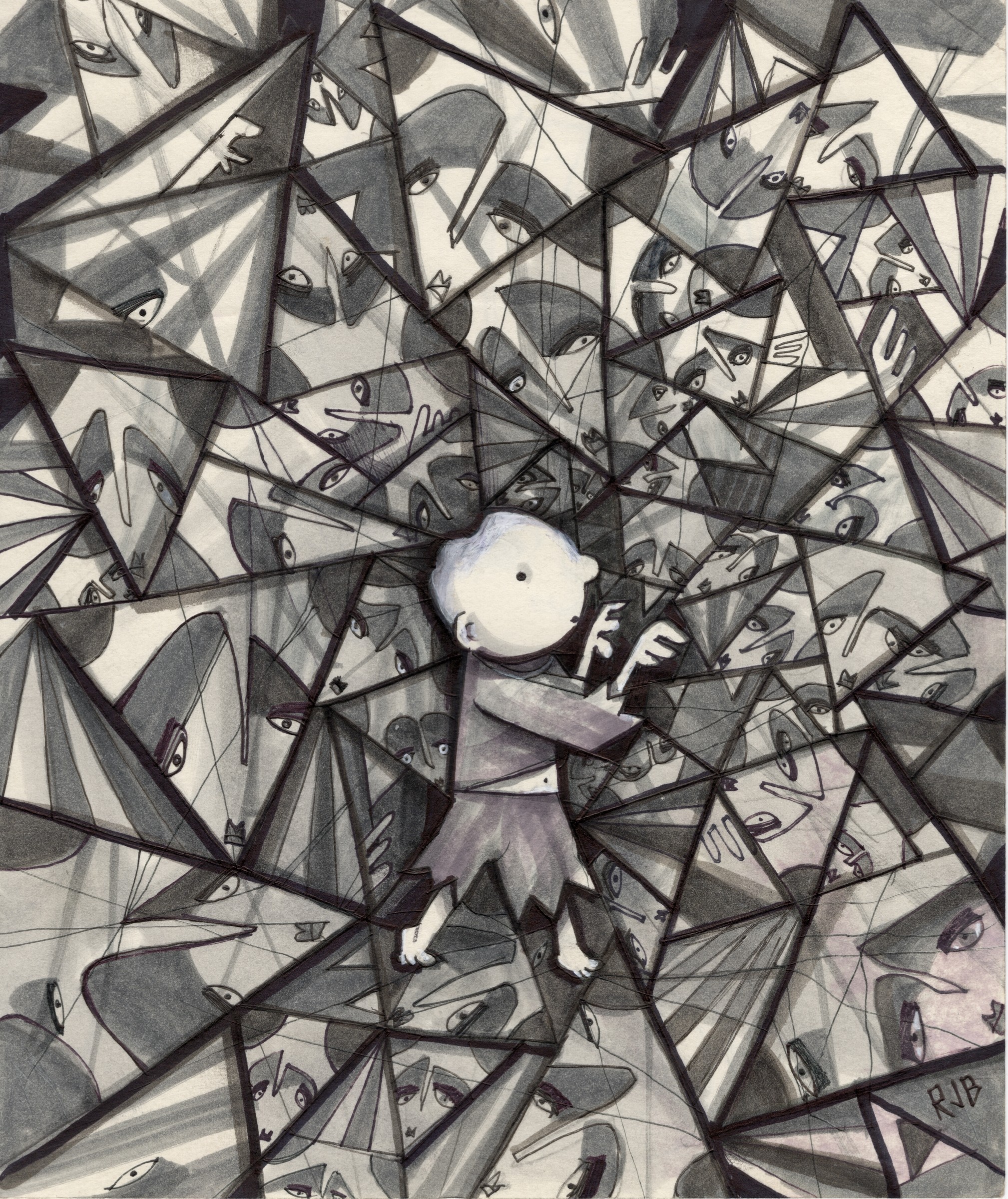In the Icicle Palace 2 — signed & numbered with a one-inch white margin on every side